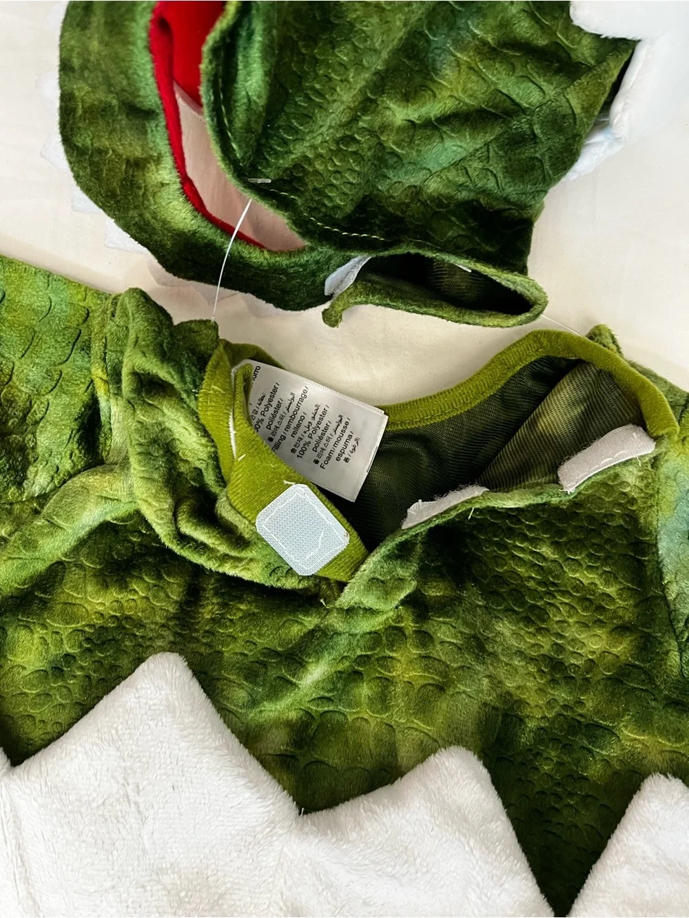 NWT Pottery Barn Kids Green T Rex Dino Egg Halloween Costume Baby Infant 0-6 mo